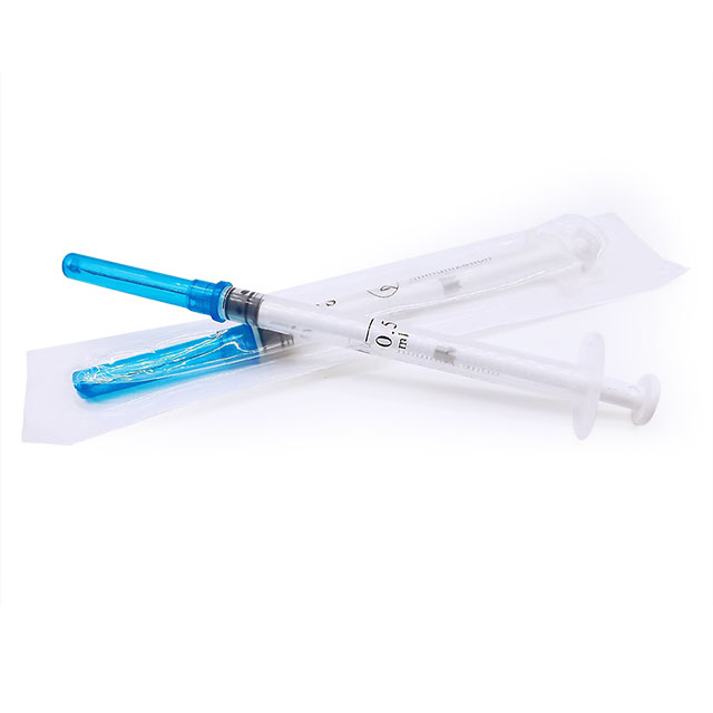 Disposable Plastic 0.4ml Vaccine Injection Syringe with Needle