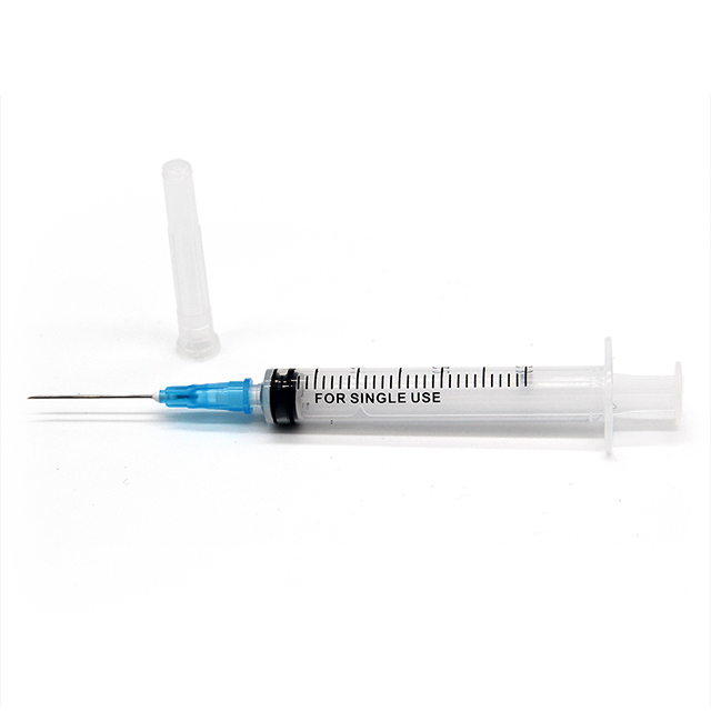3-Part 3ml Luer Slip Disposable Syringe with/without Needle