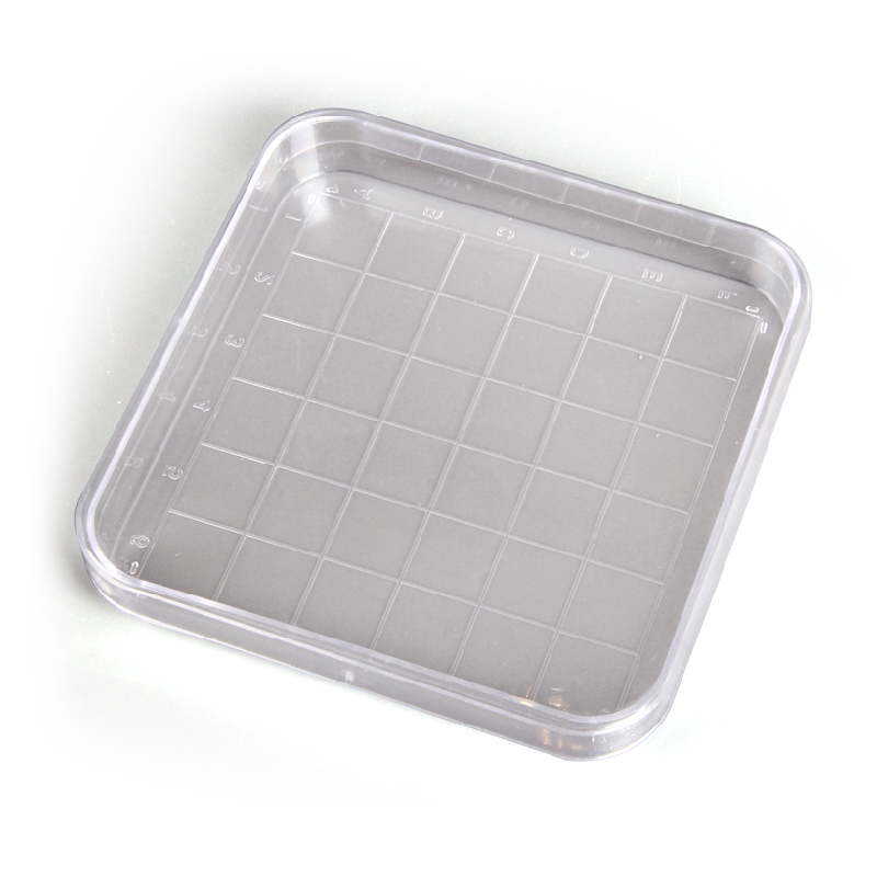 Square Petri Dish Size 100mm 130mm for Laboratory Use from China