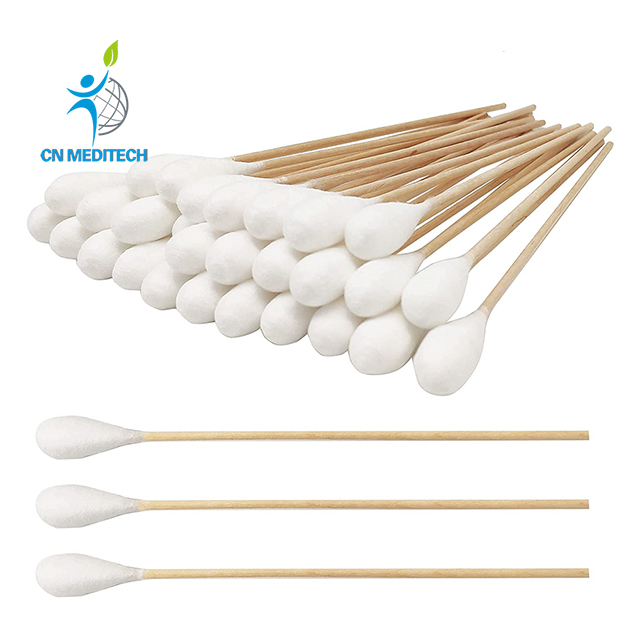 Disposable Medical Cotton Swab Sticks for Wound Clean