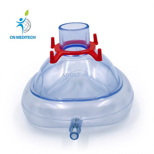 Medical Disposable PVC Anesthesia Breathing Oxygen Mask