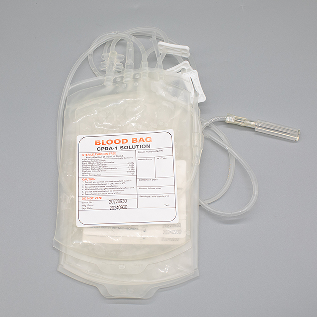 Disposable Single/Double/Triple/Quadruple Blood Collection Bag from