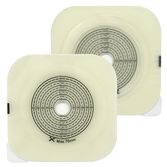 Medical Anti-backflow Urostomy Pouches Two Piece Urostomy Bags