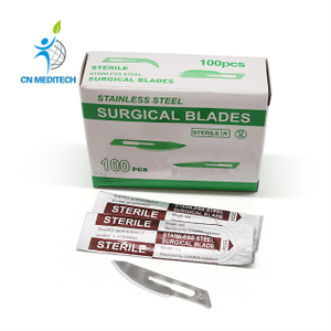 Disposable Sterile Surgical Stainless Steel Scalpel Blade with Gamma Radiation