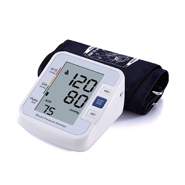 Digital Upper Arm Blood Pressure Monitor at Home