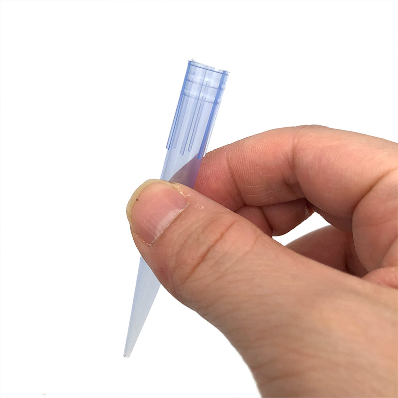 Disposable Sterile Plastic Blue 100UL 10ml Filter Pipette Tips from