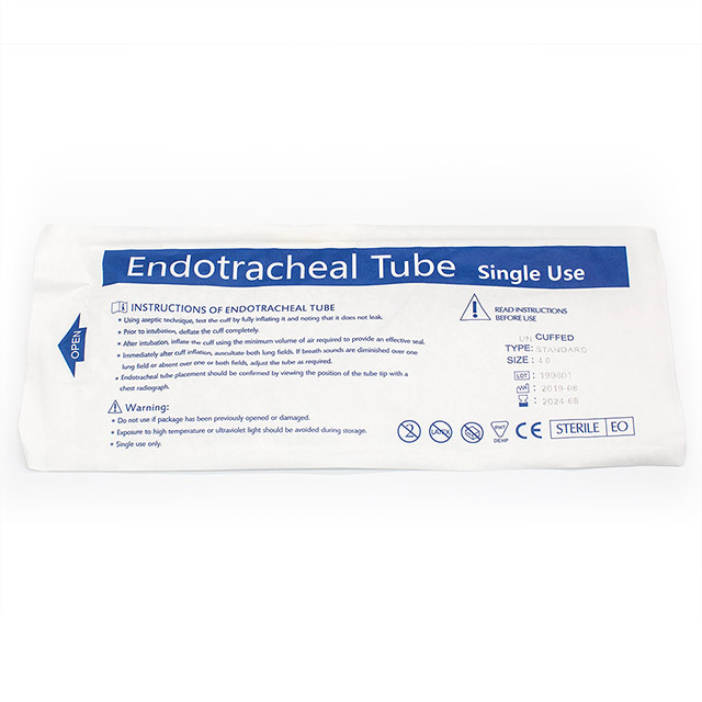 Uncuffed Oral PVC Plain ET Endotracheal Tube 