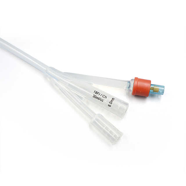 Disposable 2 Way 3 Way Silicone Foley Urinary Catheter 