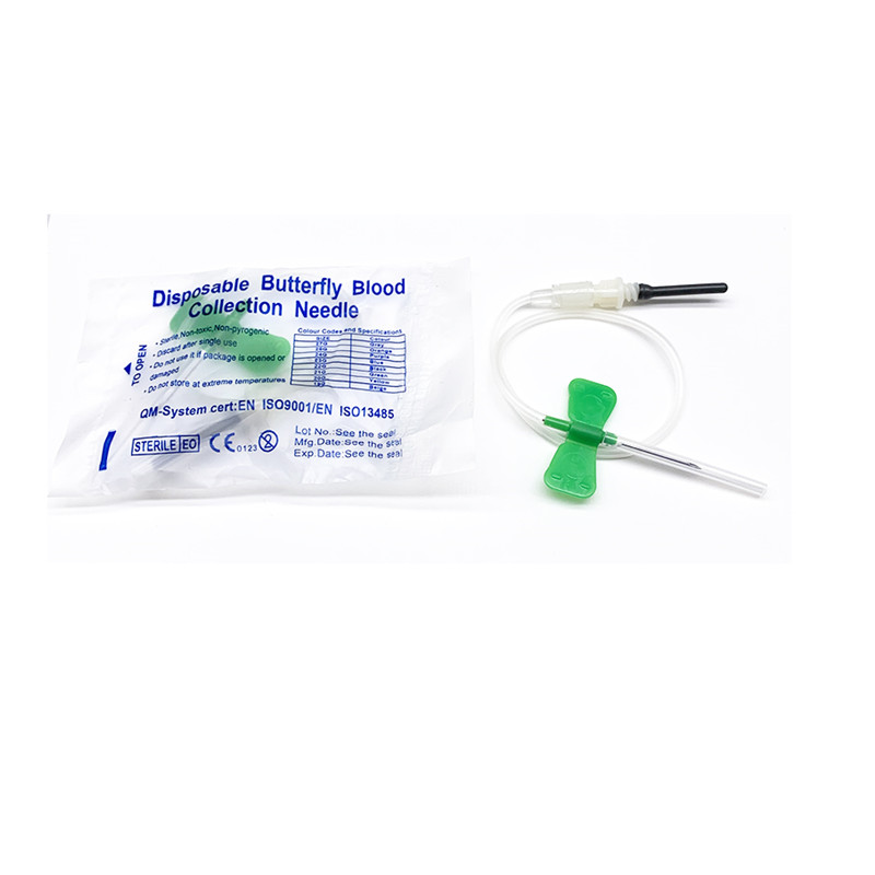 Disposable Sterile Multi Sample 21G Blood Collection Needle 