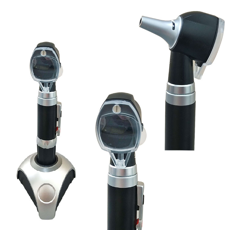 ENT Diagnostic Set Rechargeable Fiber Optic Otoscope from China