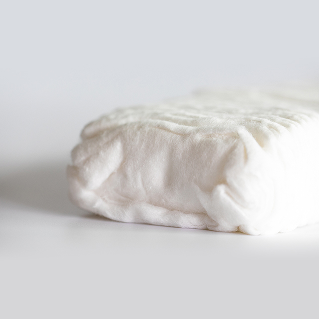Disposable Folded Cotton Pleats Zig Zag Cotton Wool