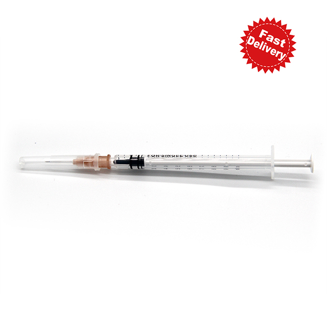 Disposable Medical 1ml Luer Lock Slip Syringe for Injection