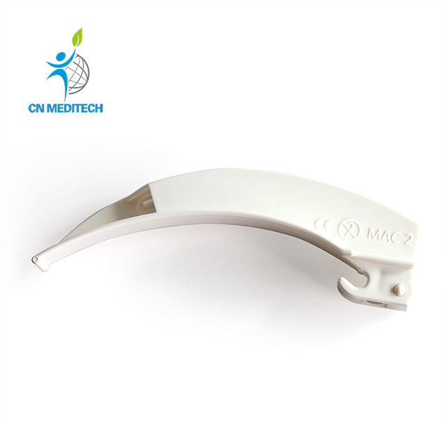 Medical Disposable Plastic Flexible Fiber Optic/LED Laryngoscope Blade