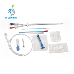 Single Double Triple Lumen Hemodialysis Catheter Kit for dialysis