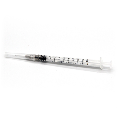 Disposable Three-Part Medical 1ml Syringe for Injection from China