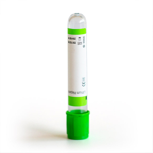 Disposable 2-9ml Pet Vacuum Blood Collection Green Psgt Tube